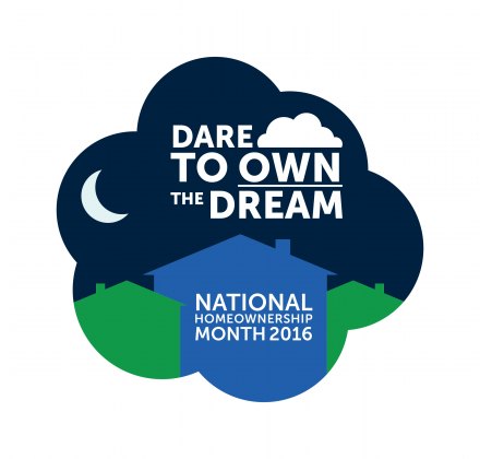 Dare to Own the Dream (Homeownership) Logo